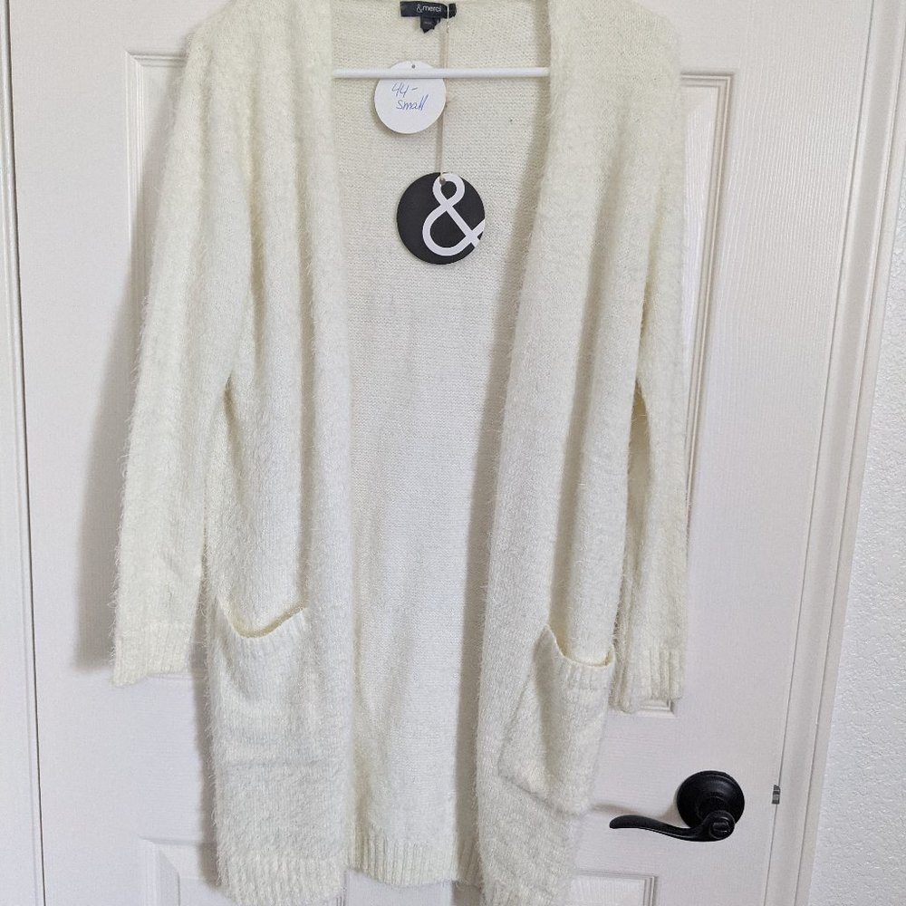White sweater by &Merci (NWT)